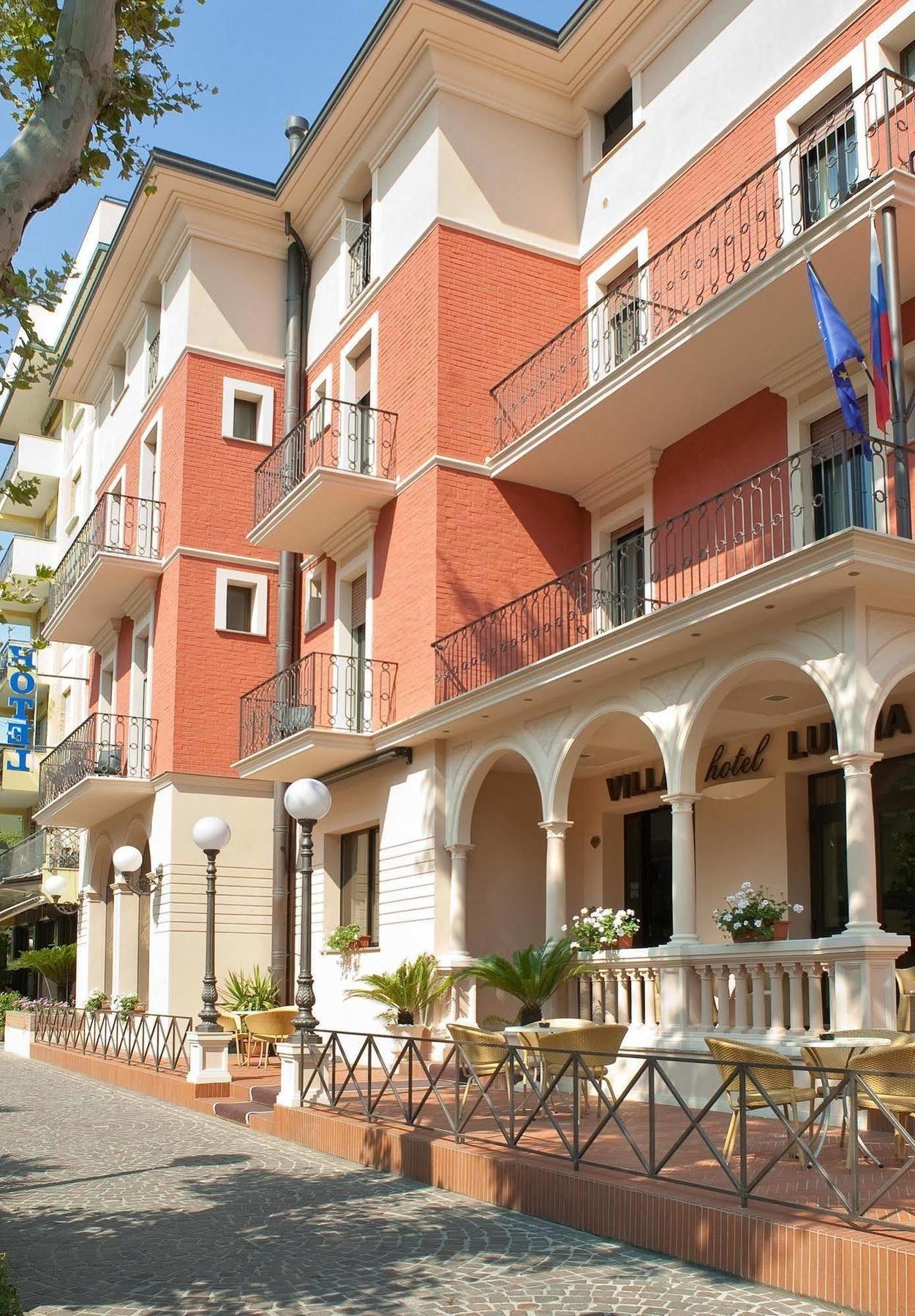 Hotel Villa Luigia Rimini Exterior photo