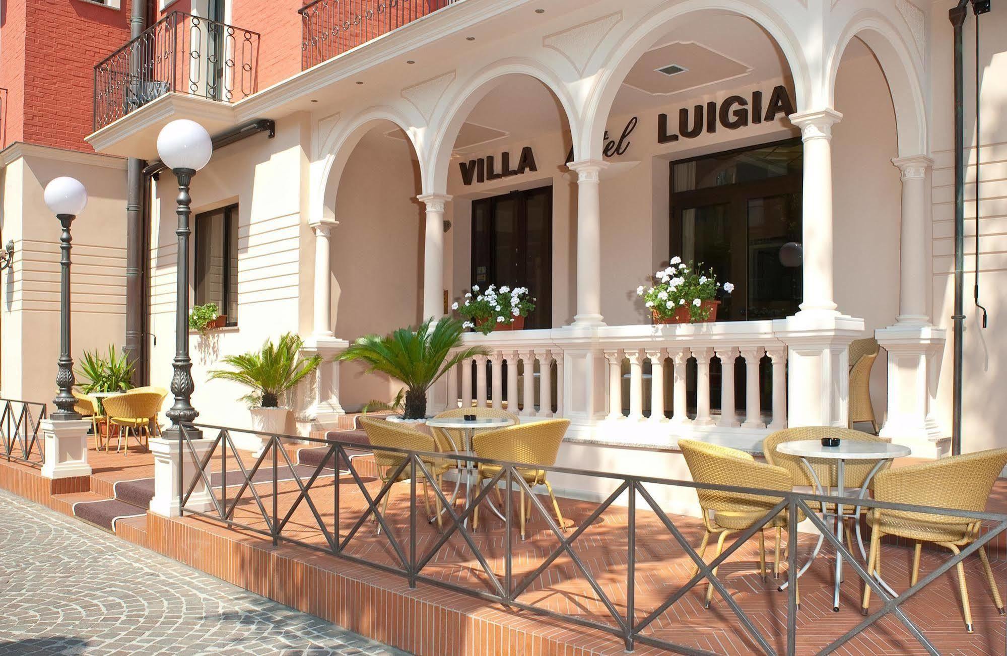 Hotel Villa Luigia Rimini Exterior photo